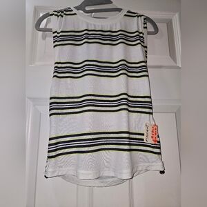 Free People Movement Striped Sleeveless Top